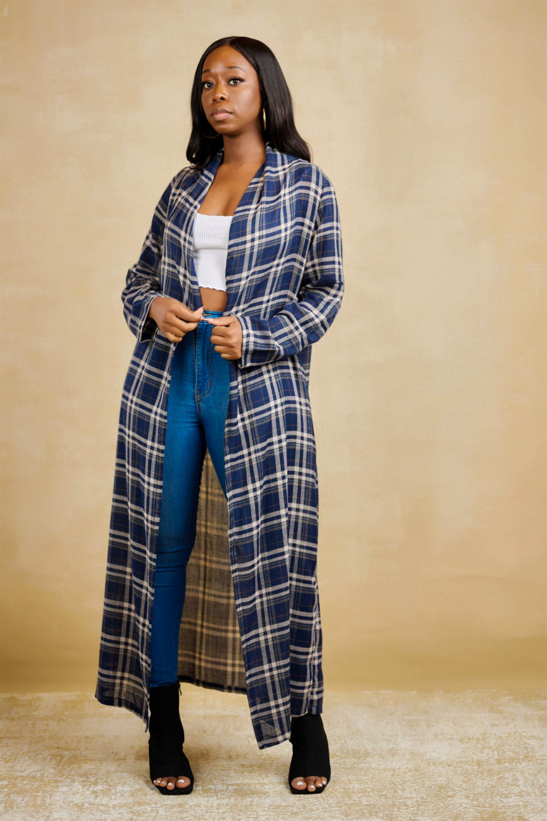 Plaid 2024 duster vest